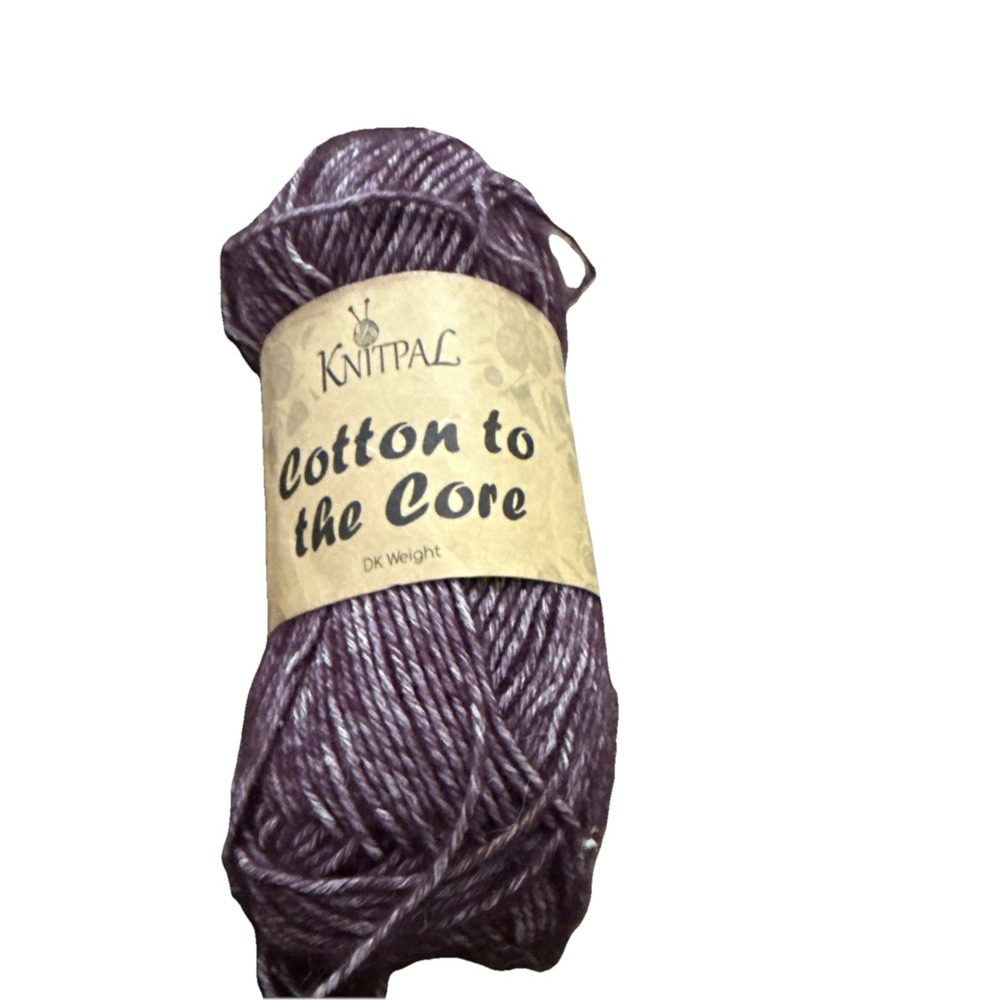 Knitpal Cotton‎ To The Core DK Weight 50G 142 Yards Purple T23